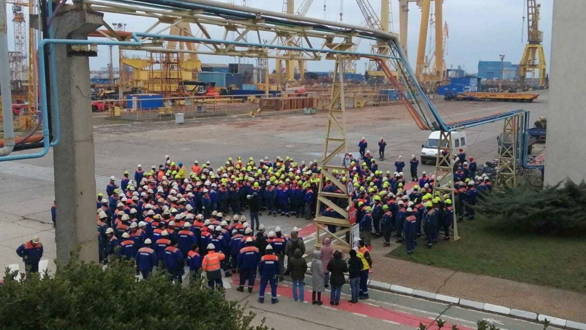 Toți cei peste 1.000 de angajați ai Șantierului Mangalia vor fi dați afară: „Am fost puși în fața faptului împlinit. A fost un loc de muncă stabil o jumătate de secol” | Document